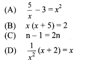 Maharashtra Board Class 10 Maths Solutions Chapter 2 Quadratic Equations Problem Set 2 1