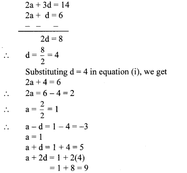 Maharashtra Board Class 10 Maths Solutions Chapter 3 Arithmetic Progression Practice Set 3.3 6