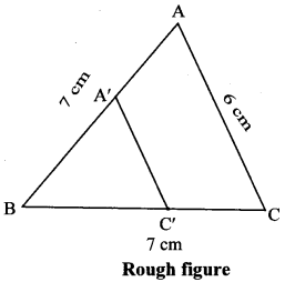 Maharashtra Board Class 10 Maths Solutions Chapter 4 Geometric Constructions Practice Set 4.1 10