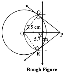 Maharashtra Board Class 10 Maths Solutions Chapter 4 Geometric Constructions Problem Set 4 1