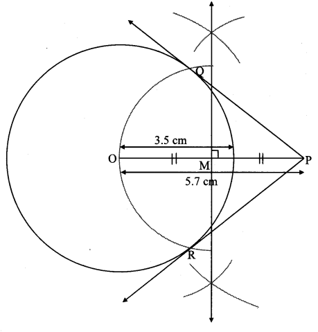 Maharashtra Board Class 10 Maths Solutions Chapter 4 Geometric Constructions Problem Set 4 2