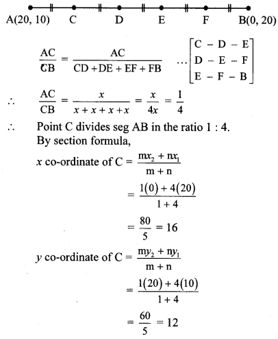Maharashtra Board Class 10 Maths Solutions Chapter 5 Co-ordinate Geometry Practice Set 5.2 24