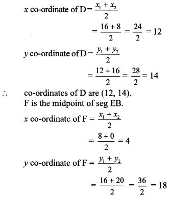 Maharashtra Board Class 10 Maths Solutions Chapter 5 Co-ordinate Geometry Practice Set 5.2 26