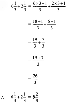 Maharashtra Board Class 6 Maths Solutions Chapter 4 Operations on Fractions Practice Set 10 1