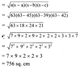 Maharashtra Board Class 8 Maths Solutions Chapter 15 Area Practice Set 15.4 1