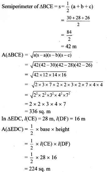 Maharashtra Board Class 8 Maths Solutions Chapter 15 Area Practice Set 15.5 2