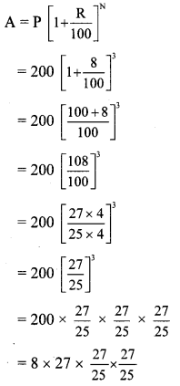 Maharashtra Board Class 8 Maths Solutions Chapter 14 Compound Interest Practice Set 14.2 2