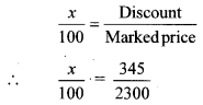 Maharashtra Board Class 8 Maths Solutions Chapter 9 Discount and Commission Practice Set 9.1 3