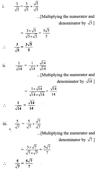 Maharashtra Board Class 9 Maths Solutions Chapter 2 Real Numbers Practice Set 2.3 25