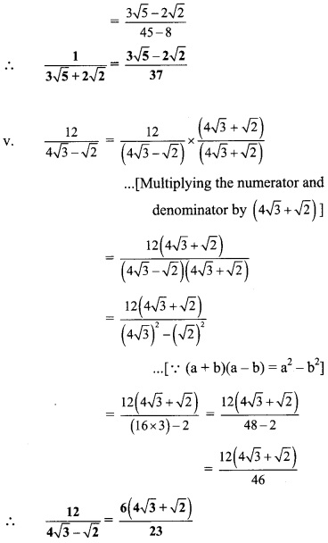 Maharashtra Board Class 9 Maths Solutions Chapter 2 Real Numbers Problem Set 2 33