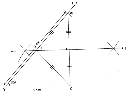 Maharashtra Board Class 9 Maths Solutions Chapter 4 Constructions of Triangles Practice Set 4.1 4