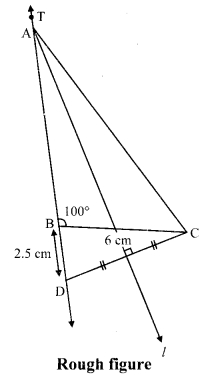 Maharashtra Board Class 9 Maths Solutions Chapter 4 Constructions of Triangles Practice Set 4.2 5