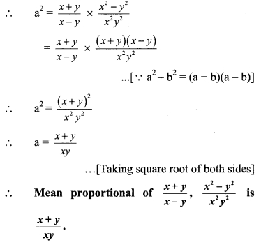 Maharashtra Board Class 9 Maths Solutions Chapter 4 Ratio and Proportion Practice Set 4.5 4