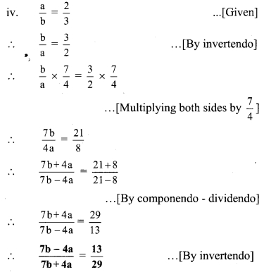 Maharashtra Board Class 9 Maths Solutions Chapter 4 Ratio and Proportion Problem Set 4 15