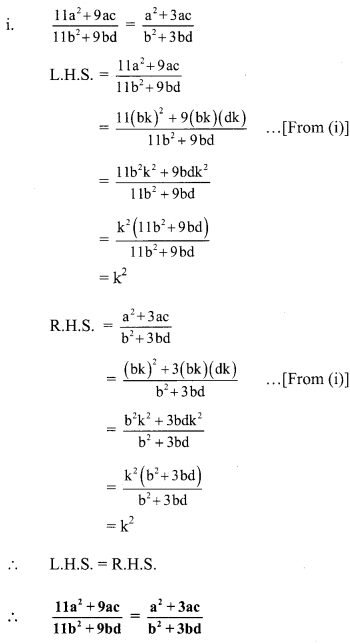Maharashtra Board Class 9 Maths Solutions Chapter 4 Ratio and Proportion Problem Set 4 18