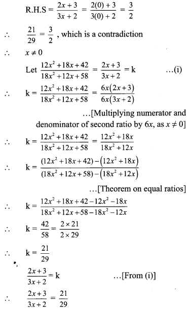 Maharashtra Board Class 9 Maths Solutions Chapter 4 Ratio and Proportion Problem Set 4 26